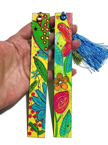 painted bookmarks