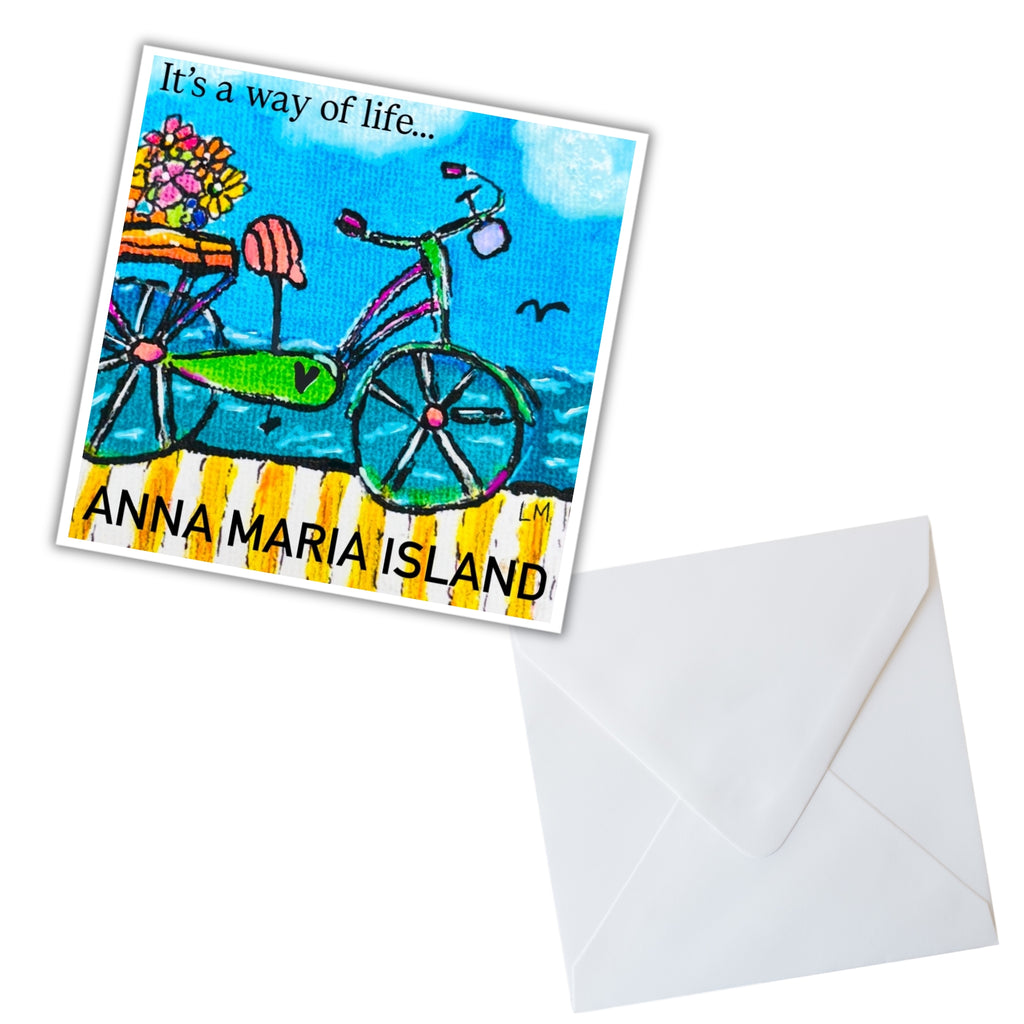 Each blank notecard includes an envelope