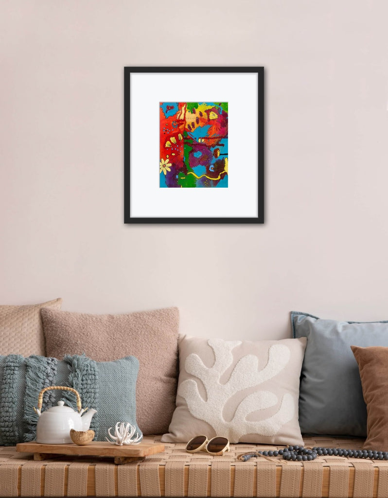 painting on canvas panel