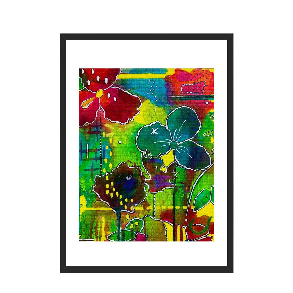 framed abstract art