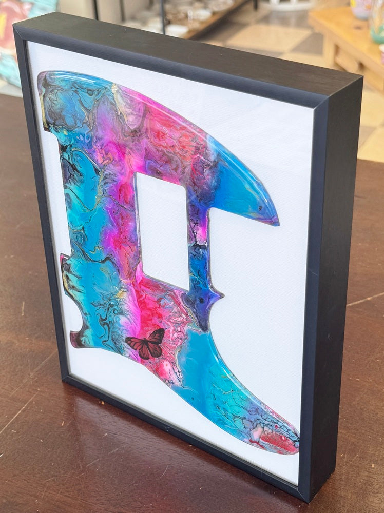 pickguard hand painted
