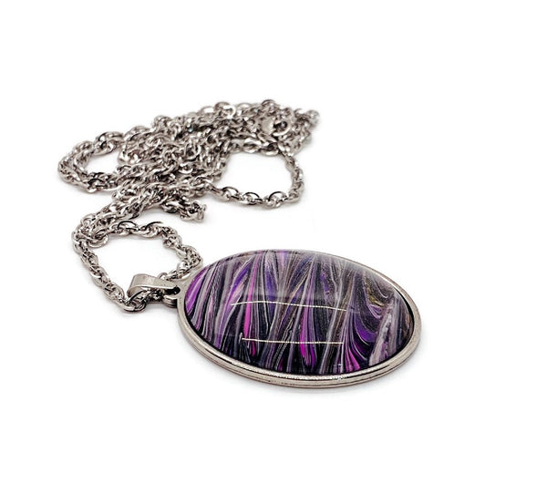 Handmade Stainless Steel Pendant Necklace