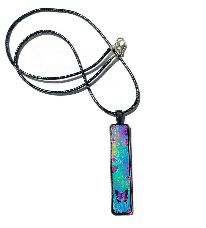 Hand painted necklace for sale