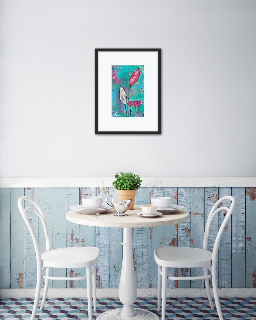 floral art print