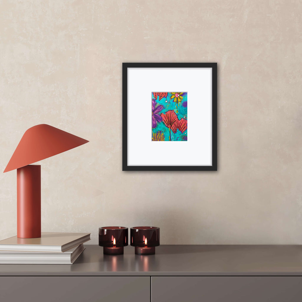 mixed media painting