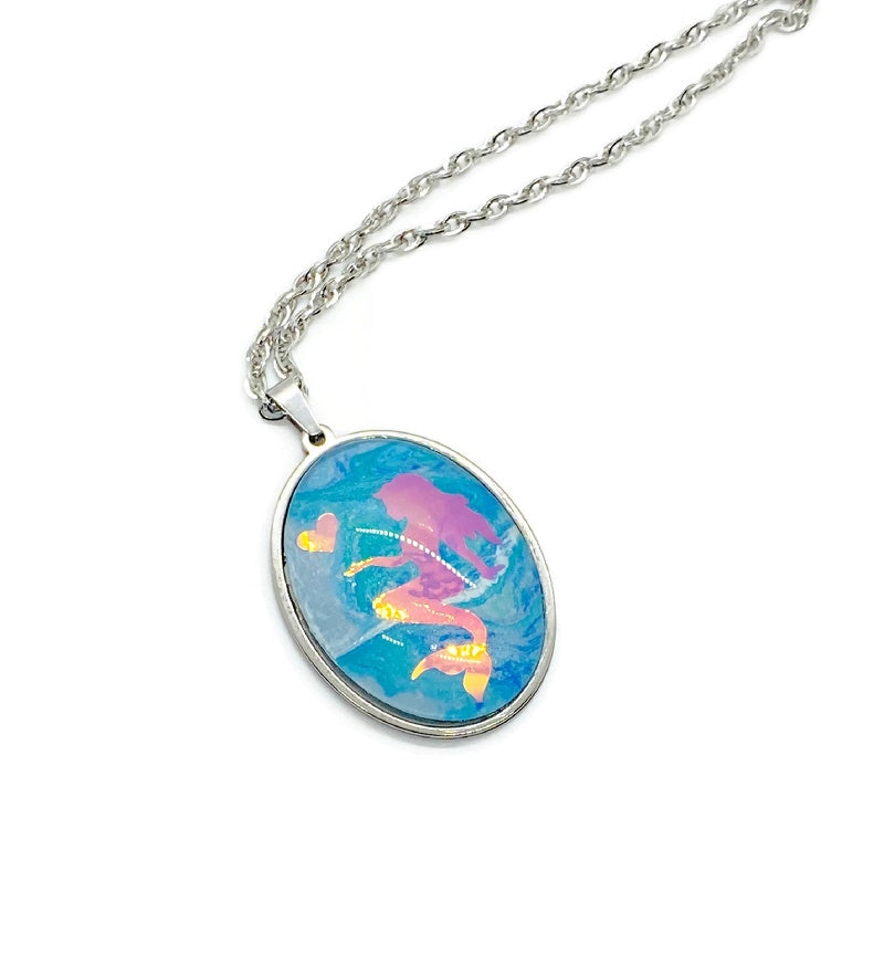 Mermaid Necklace Stainless Steel
