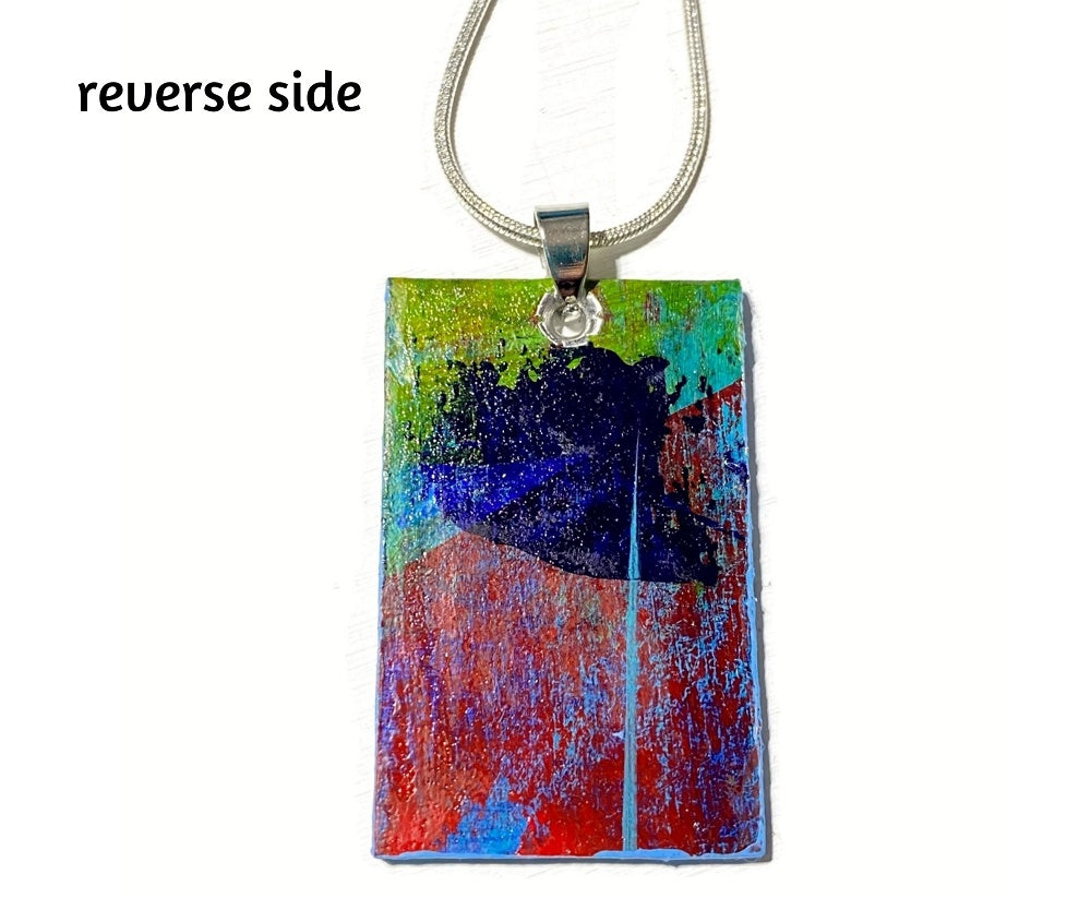Handmade abstract jewelry