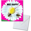 3 inch square card with blank inside