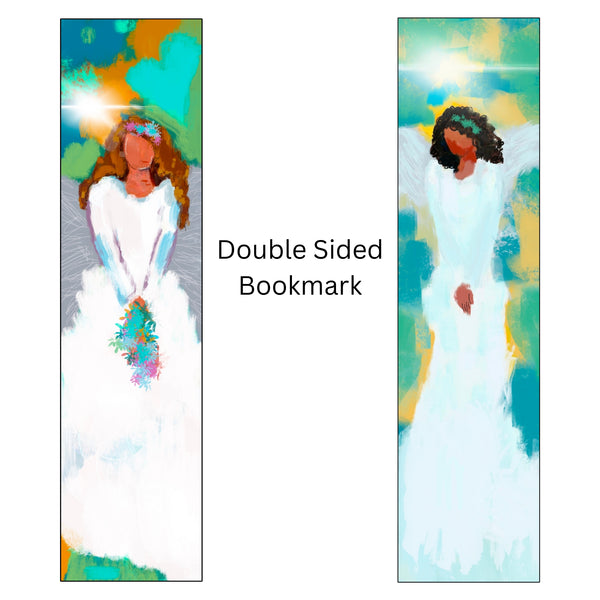 bookmark handmade from original angel artwork