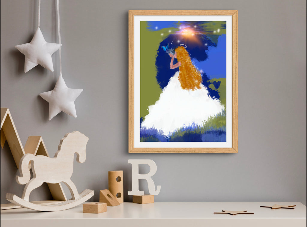 angel art print