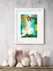 Art print of an angel for an 8x10 inch frame