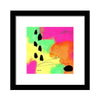 colorful abstract art print