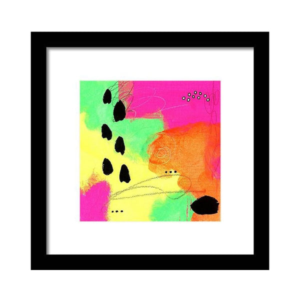 colorful abstract art print