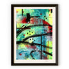 Colorful and bold abstract art