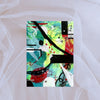 Colorful abstract print in matte or lustre finish