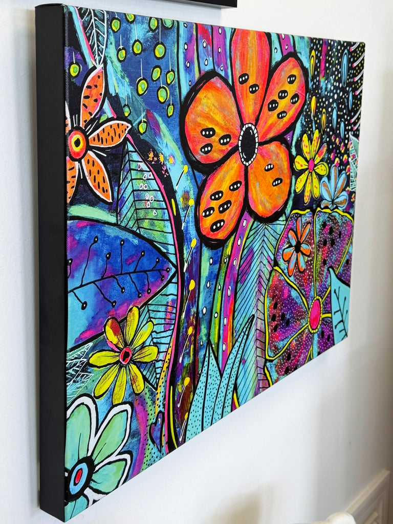 multicolor canvas wall art