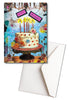 5x7 birthday card with artwork from Lori McKinnon