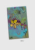 side 2 text displaying next to the back side of a small painting