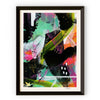 abstract art print on paper