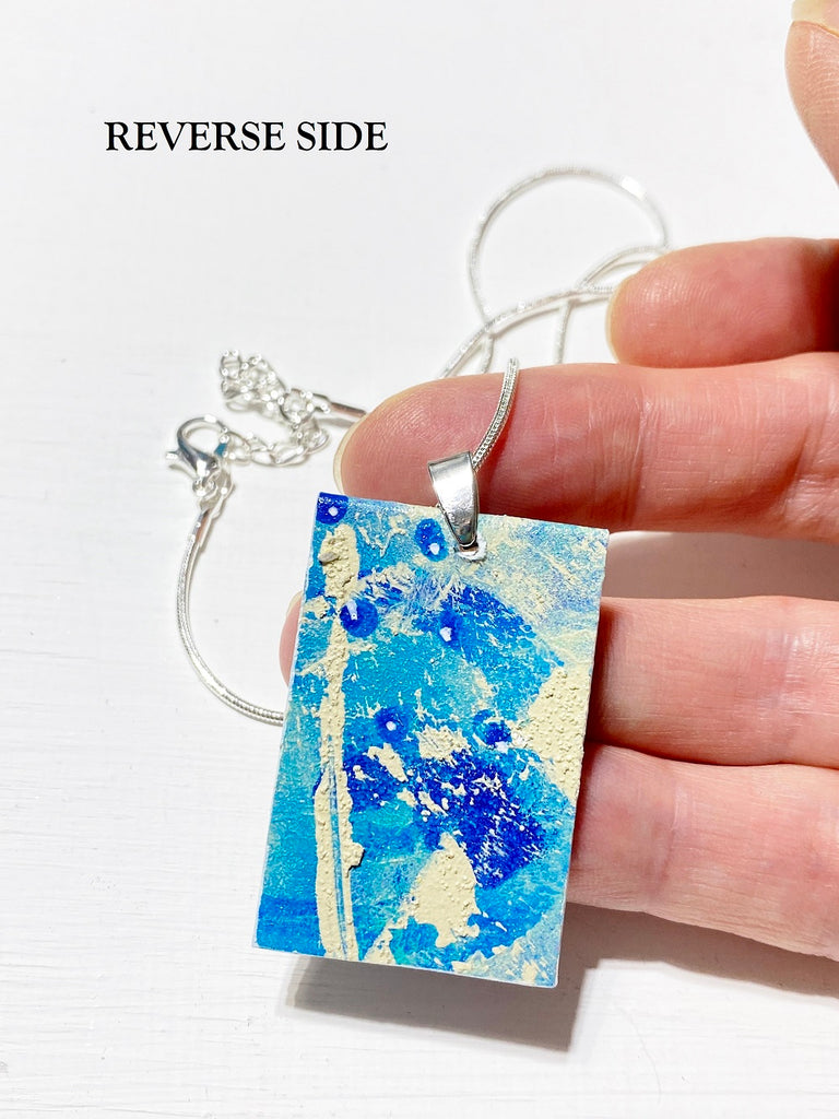 Double Sided abstract necklace