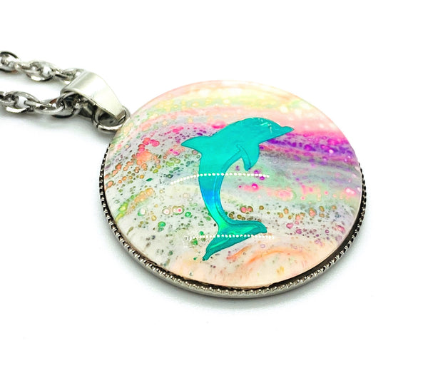 32 inch dolphin necklace