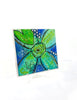 Abstract flower painting