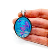 Mermaid Fluid Art Necklace 32 Inches