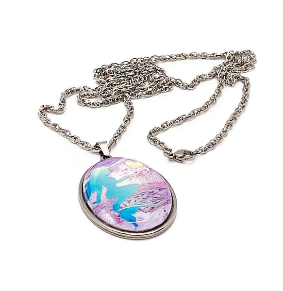 Ocean Inspired Mermaid Necklace